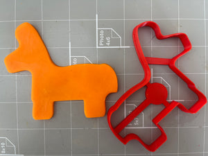 Pinate outline Shape Cookie Cutter - choose Your Own Size