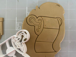 Toilet and Toilet Paper Cookie Cutter Set