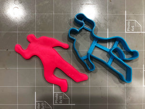 Police Set Cookie Cutters (Set of 4 )
