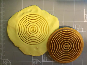 Spiral Circle Embosser/Stamp - Arbi Design - CookieCutz - 2