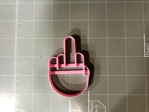 Middle Finger Cookie Cutter