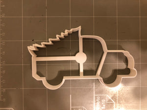 Truck Carrying Tree cookie cutter