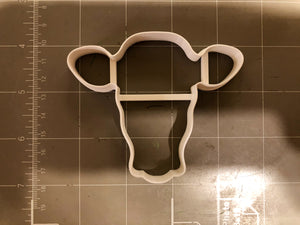 Cow Head cookie cutter