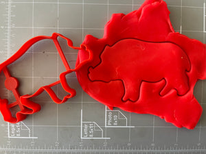 Javelina Outline Cookie Cutter