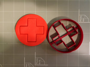 Red Cross Cookie Cutter - Arbi Design - CookieCutz - 3