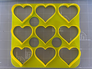2"x9 Heart Shape Multi Cutter