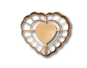 Thumbprint Heart Shape Cookie Cutter