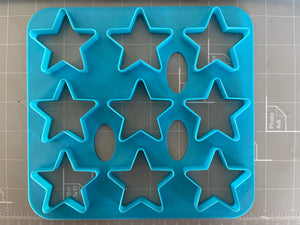 2”x9 Star Shape Multi Cutter with Round Edges