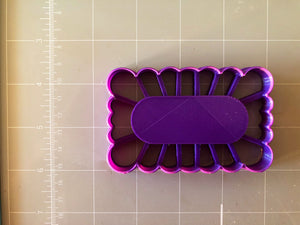 Thumbprint Rectangle Cookie Cutter