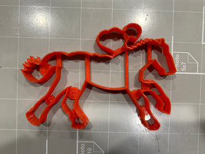 Horse Riding cookie cutter