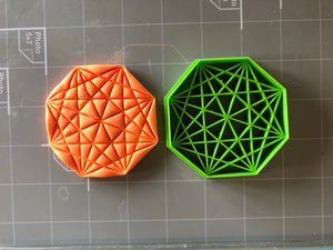 Polygon Diagonal Octagon Cookie Cutter