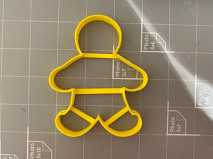 Gingerbread Cookie Cutter ( Outline )