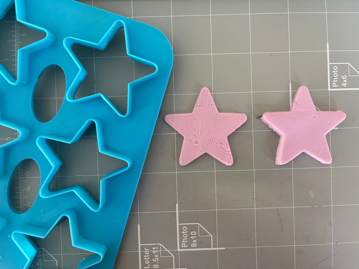 2”x9 Star Shape Multi Cutter with Round Edges – Arbi Design - CookieCutz