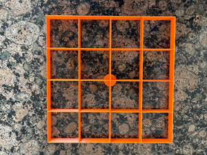 16x2 inch size squares Multi cutter (8”x8”)