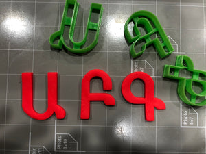 Armenian Alphabet Cookie Cutter Set ( 38 Letters )