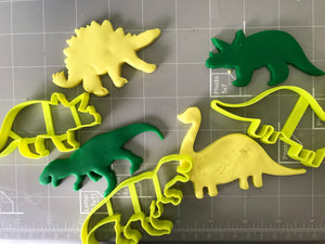 Dinosaur Cookie Cutters (Set of 4)