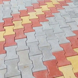 8"x6.5" Unique Square Shape Concrete Mold - Concrete Brick Mold - Walkway maker