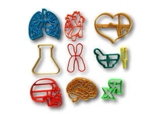 Medical Set Cookie Cutters (Set of 10 items)