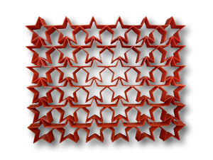 Star Shape multi cutter ( 1.25”x36 Star Shapes ) multicutter