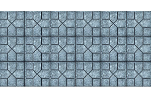 10"x10"x1.55" Concrete Mold with 8 Grid ( 4 Equal Squares & 4 Equal Arrows )